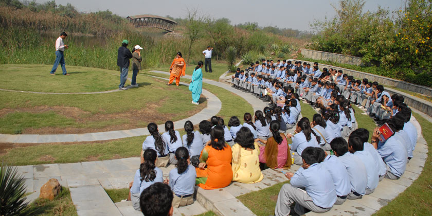 Yamuna Biodiversity Park's Nature Education