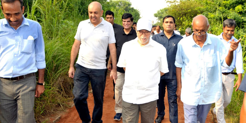 Visit of Shri Anil Baijal at Neela Hauz Biodiversity Park on 24th August 2019